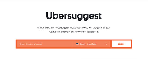 Ubersuggest