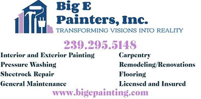 Big E Painting logo