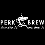 Perk & Brew Cafe logo